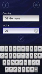 VAT Validator Touch