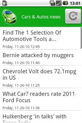 Cars &amp; Autos news