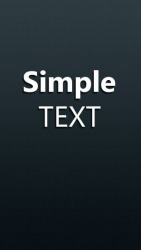 Simple Text
