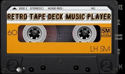 Retro Tape Deck Music Player