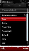Office Reader Symbian Mobile Phone Application