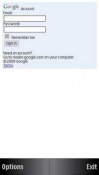 Google Reader Widget Symbian Mobile Phone Application