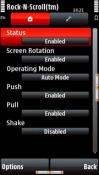 Rock-N-Scroll Symbian Mobile Phone Application
