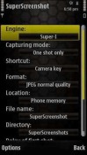 Super Screenshot Symbian Mobile Phone Application