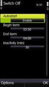 Switch Off Symbian Mobile Phone Application