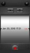 Voice Recorder Touch Symbian Mobile Phone Application