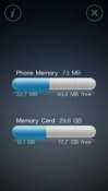 Status Of Memory Symbian Mobile Phone Application