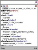 English French Dictionary Alcatel 2007 Application