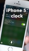 IPhone 5 Clock LG Optimus Pad Application