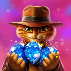 Indy Cat And Ball Of Fate: Match 3