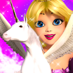 Princess Unicorn: Sky World Run