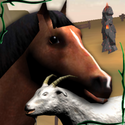Horse Simulator: Goat Quest 3D. Animals Simulator