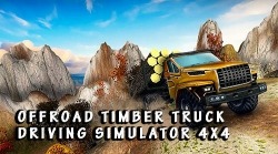 Offroad Timber Truck: Driving Simulator 4x4