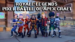 Royale Legends: Pixel Battle Of Apex Craft