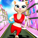Princess Cat Lea Run Android Mobile Phone Game