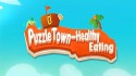 Baby Panda&#039;s Puzzle Town: Healthy Eating Android Mobile Phone Game