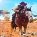 Cowboys Horse Racing Field Android Mobile Phone Game