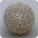Labyrinth 3D Maze QMobile Noir A6 Game