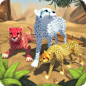 Cheetah Family Sim Android Mobile Phone Game