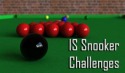 International Snooker Challenges Dell Streak 7 Game