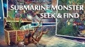 Hidden Objects: Submarine Monster. Seek And Find Android Mobile Phone Game