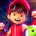 Boboiboy Galaxy Run: Fight Aliens To Defend Earth! Android Mobile Phone Game