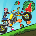 Hill Dismount: Smash The Fruits Android Mobile Phone Game