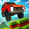 Blocky Rider: Roads Racing Android Mobile Phone Game