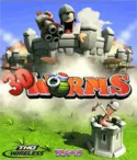 Worms Forts 3D Java Mobile Phone Game