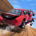 Flying Car Crash: Real Stunts Android Mobile Phone Game