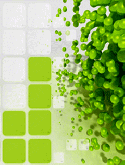 Green  Mobile Phone Screensaver