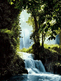 Waterfall Nokia 6600i slide Screensaver