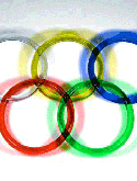 Olympics Logo QMobile Metal 2 Screensaver