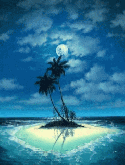 Magical Island QMobile E450 Screensaver