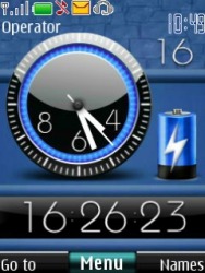 Battery Dual Clock