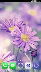 Purple Flower CLauncher