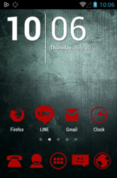 Stamped Red Icon Pack