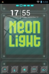 Neon Light Go Launcher