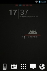 Android Black Go Launcher