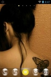 Butterfly Tatoo Go Launcher