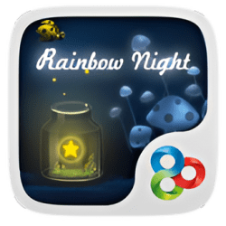 Rainbow Night Go Launcher