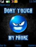 Dont Touch S40 Mobile Phone Theme