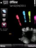 Hand Symbian Mobile Phone Theme