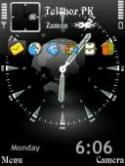 Clock Look Nokia E51 camera-free Theme