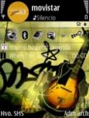Guitar Symbian Mobile Phone Theme