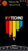 I Love Techno Nokia 5230 Theme