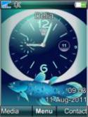 Fish Clock  Mobile Phone Theme