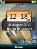 Sony Ericsson Clock Sony Ericsson Cedar Theme