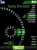 Mechanical Clock Sony Ericsson Cedar Theme