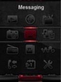 Red Flash Menu Sony Ericsson W760 Theme